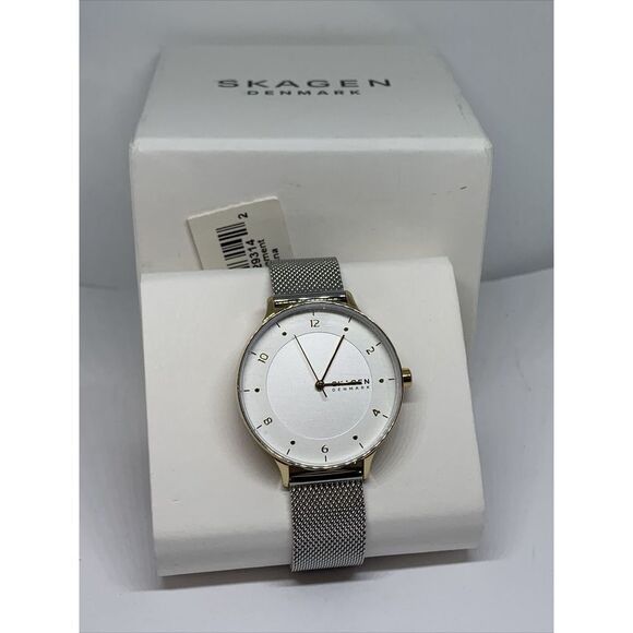 Skagen Riis SKW2912 Women\'s Silver Stainless Steel Mesh Analog Dial Watch AEW105 main image 8